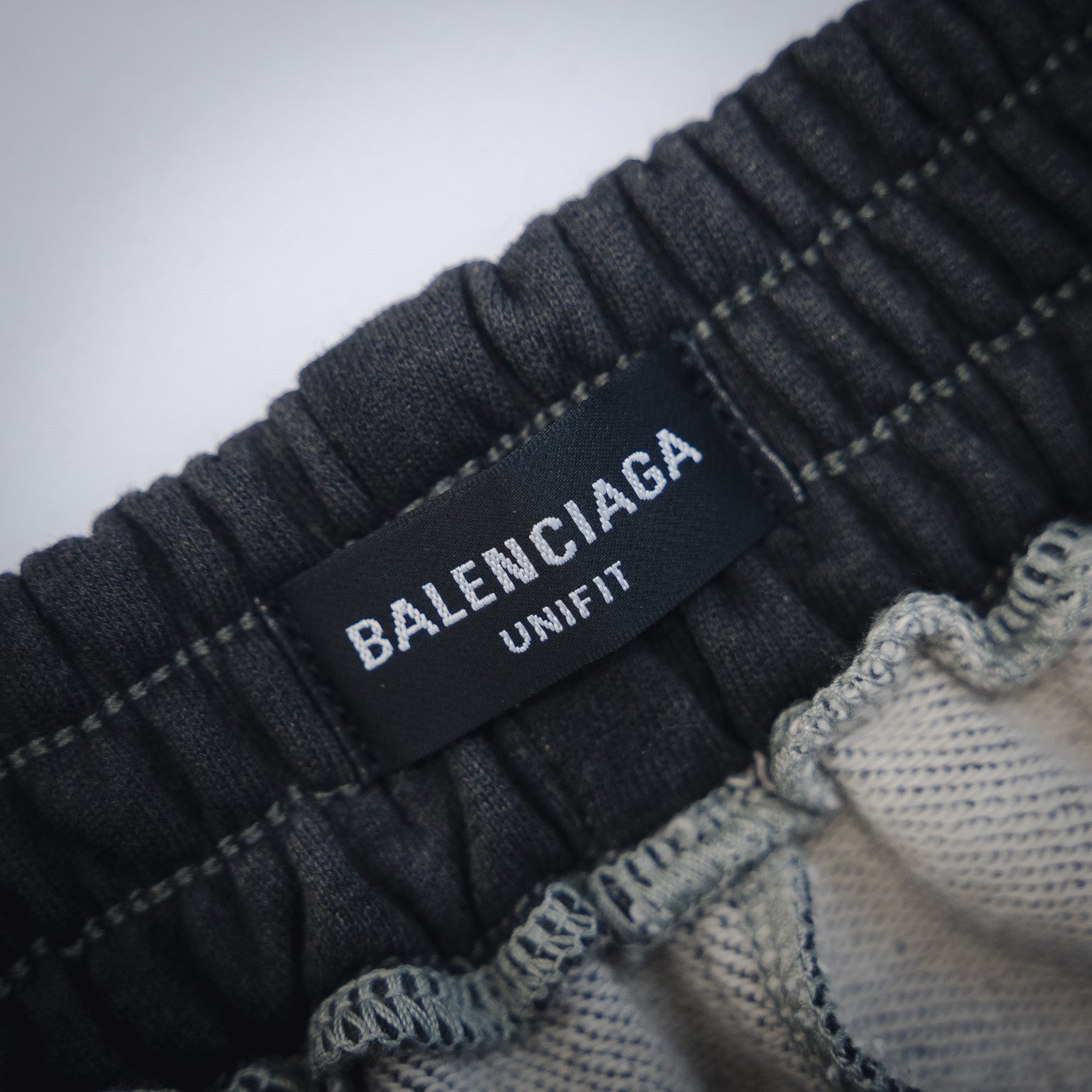 Balenciag! Stencil Hybrid Wide Leg Jeans