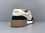 Fend! Match Low tops in black suede