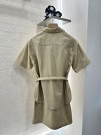 Fendi Brown Denim Dress