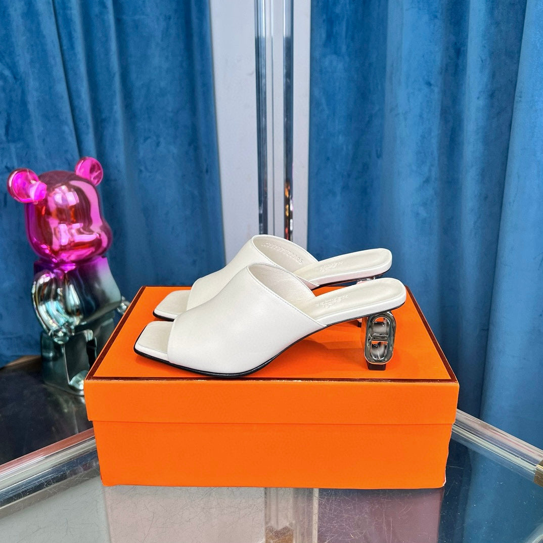 Hermès Lconique 60 Sandal Heel