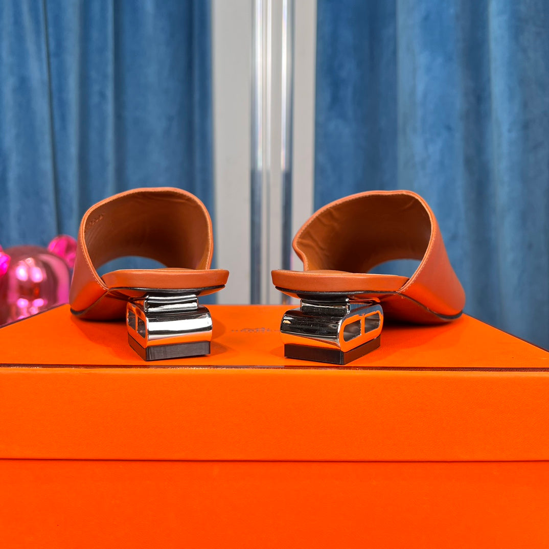 Hermès Lconique Sandal Heel
