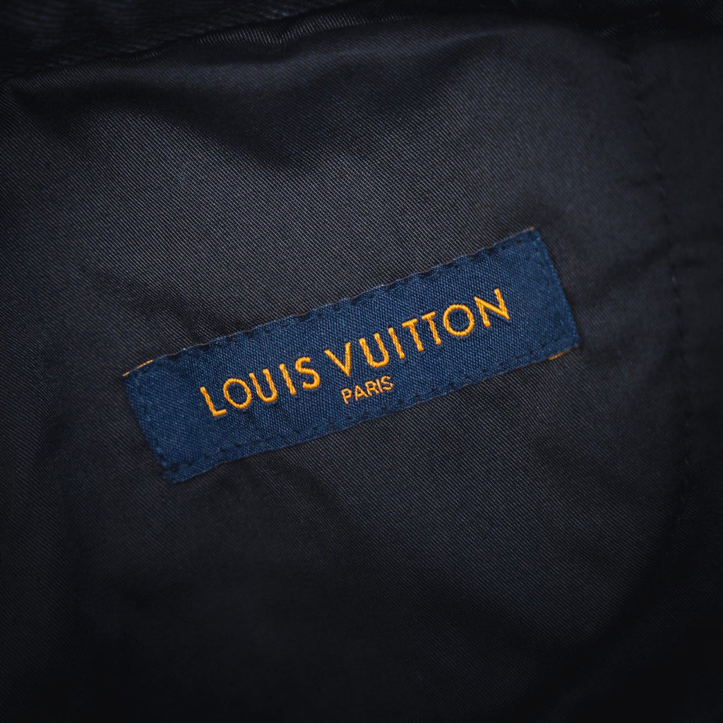 LV Embroidered Denim Pants 'Light Blue'