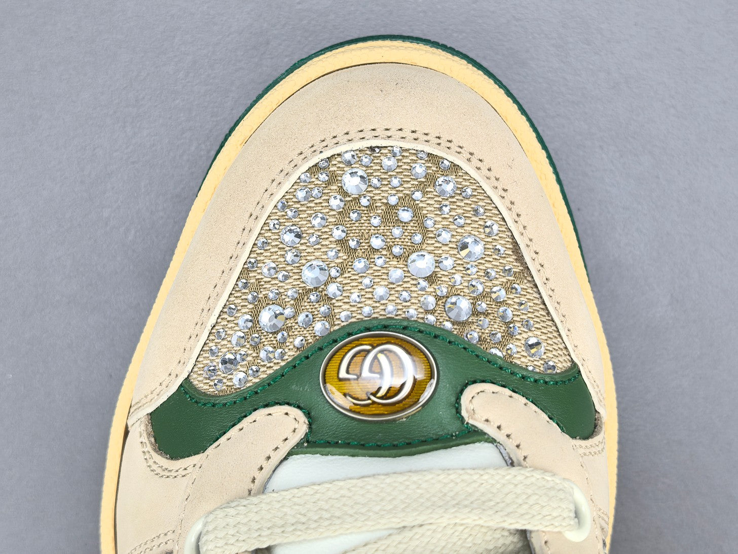 Gucc! Women's GG crystal Screener sneaker