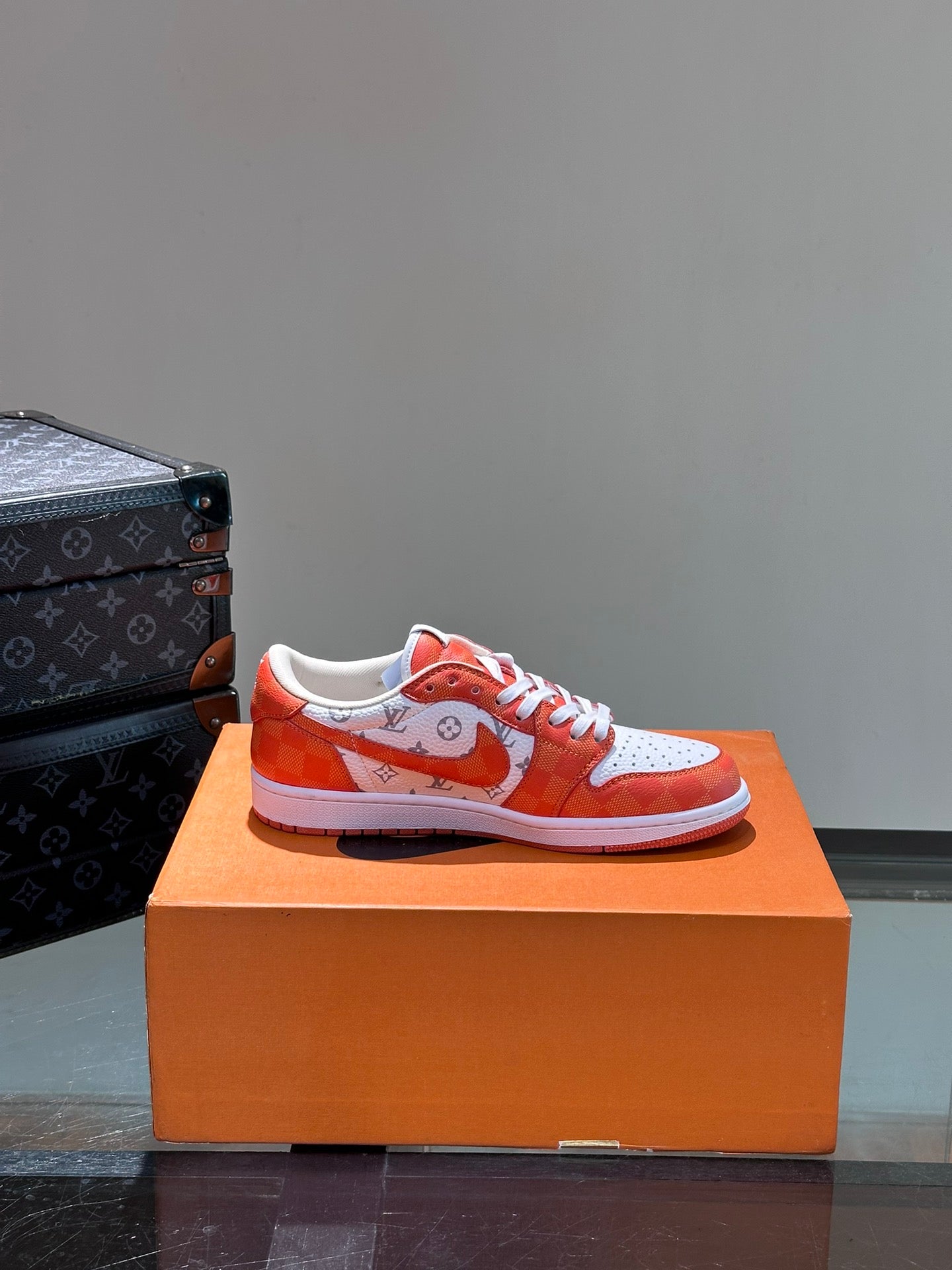 LV x Nike Dunk Low Sneaker