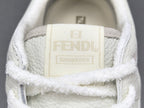 Fend! Match Sneakers White Suede Low Tops