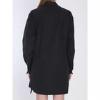 Loewe Draped Poplin Mini Shirtdress