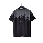 Balenciag! Sunglasses Graffiti Short-Sleeved T-Shirt