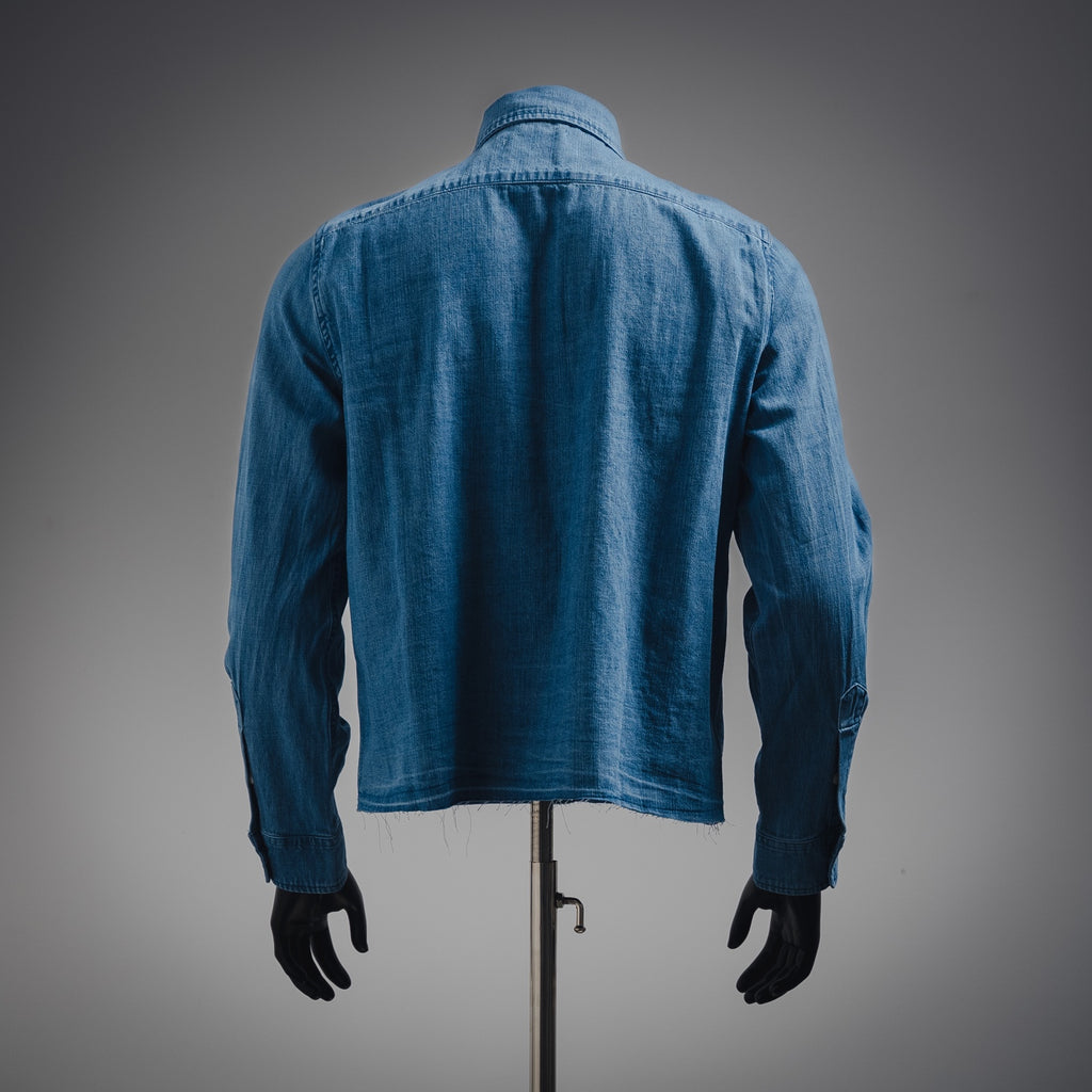 Miu Mi! Blue Denim Shirt