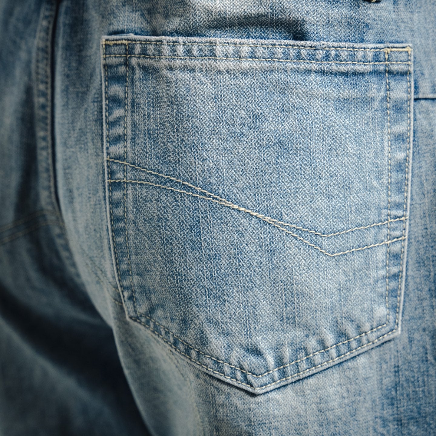 Balencia! Blue Distressed Low-Rise Wide-Leg Jeans