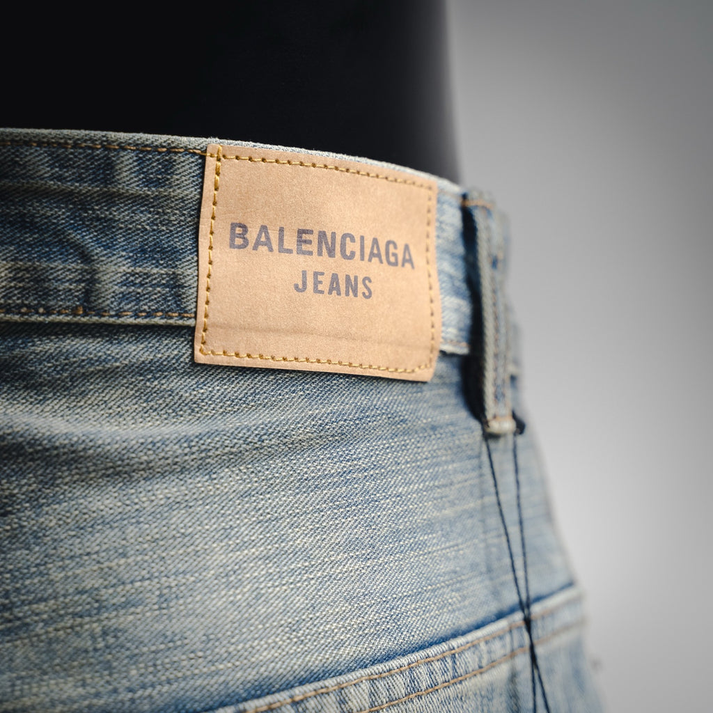 Balencia! Baggy Jeans Ring Denim