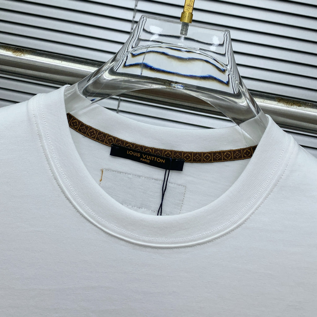 LV Cotton Short Sleeve T-Shirt