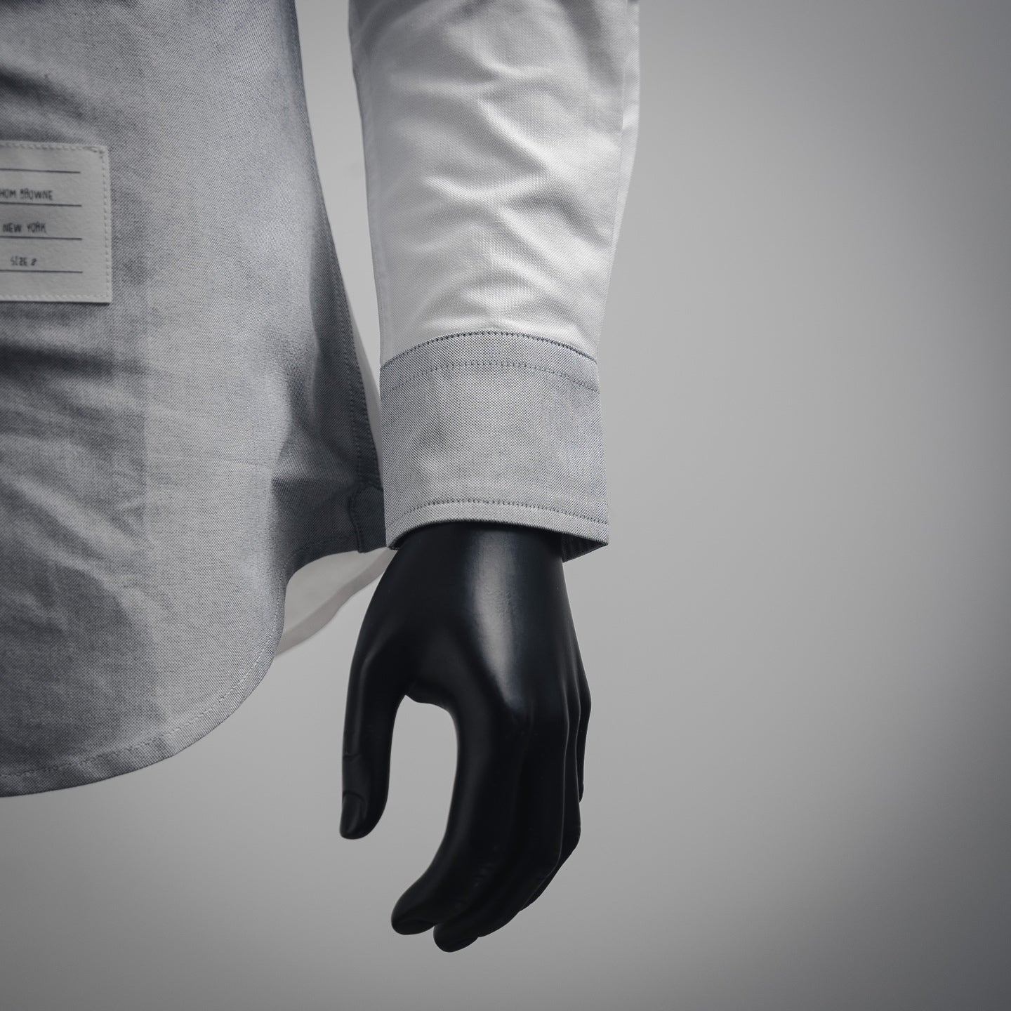 Thom Brown! Adjustable Armbands Two-Tone Shirt