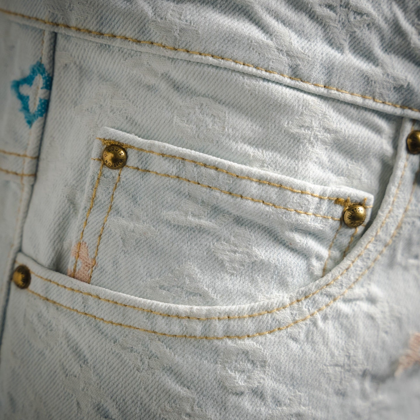 LV x Tyler the Creato! Monogram Denim Pants