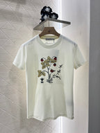 Dio! Logo short-sleeved crew neck T-shirt