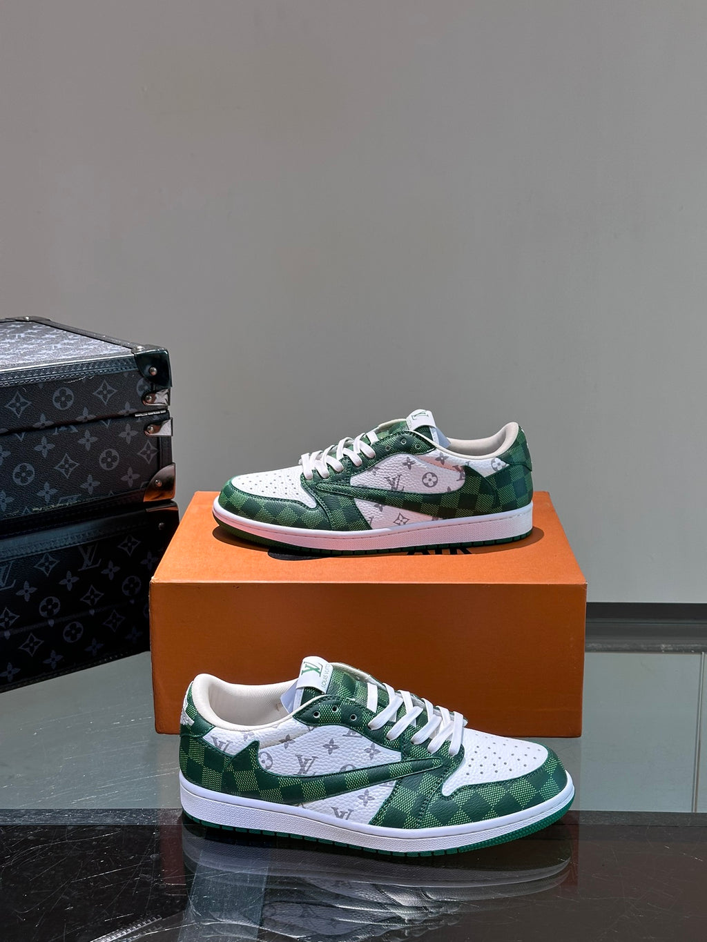 LV x Nike Dunk Low Sneaker