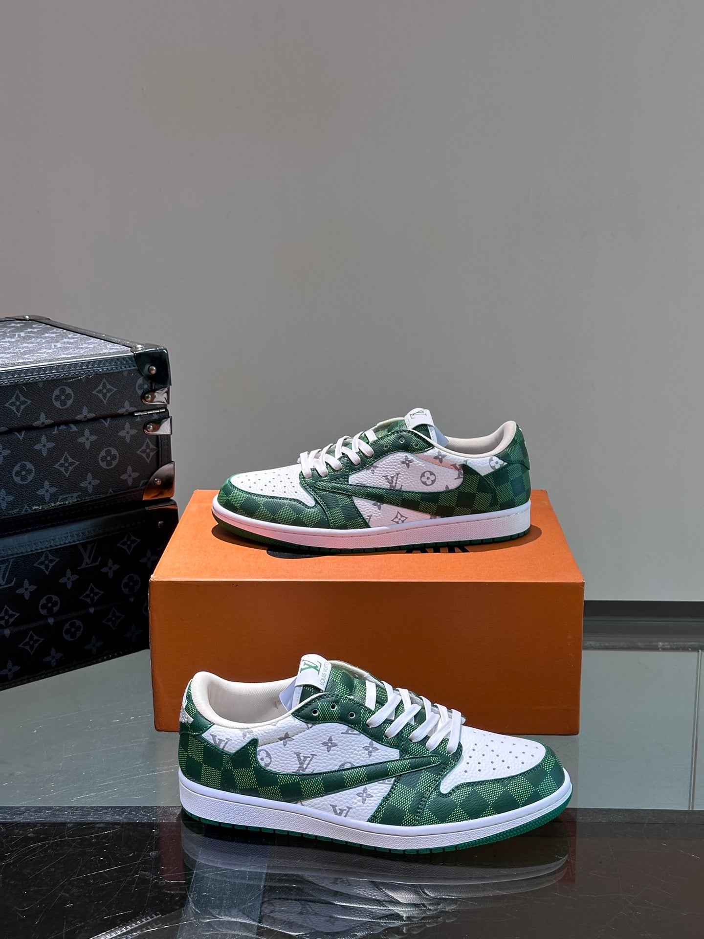 LV x Nike Dunk Low Sneaker
