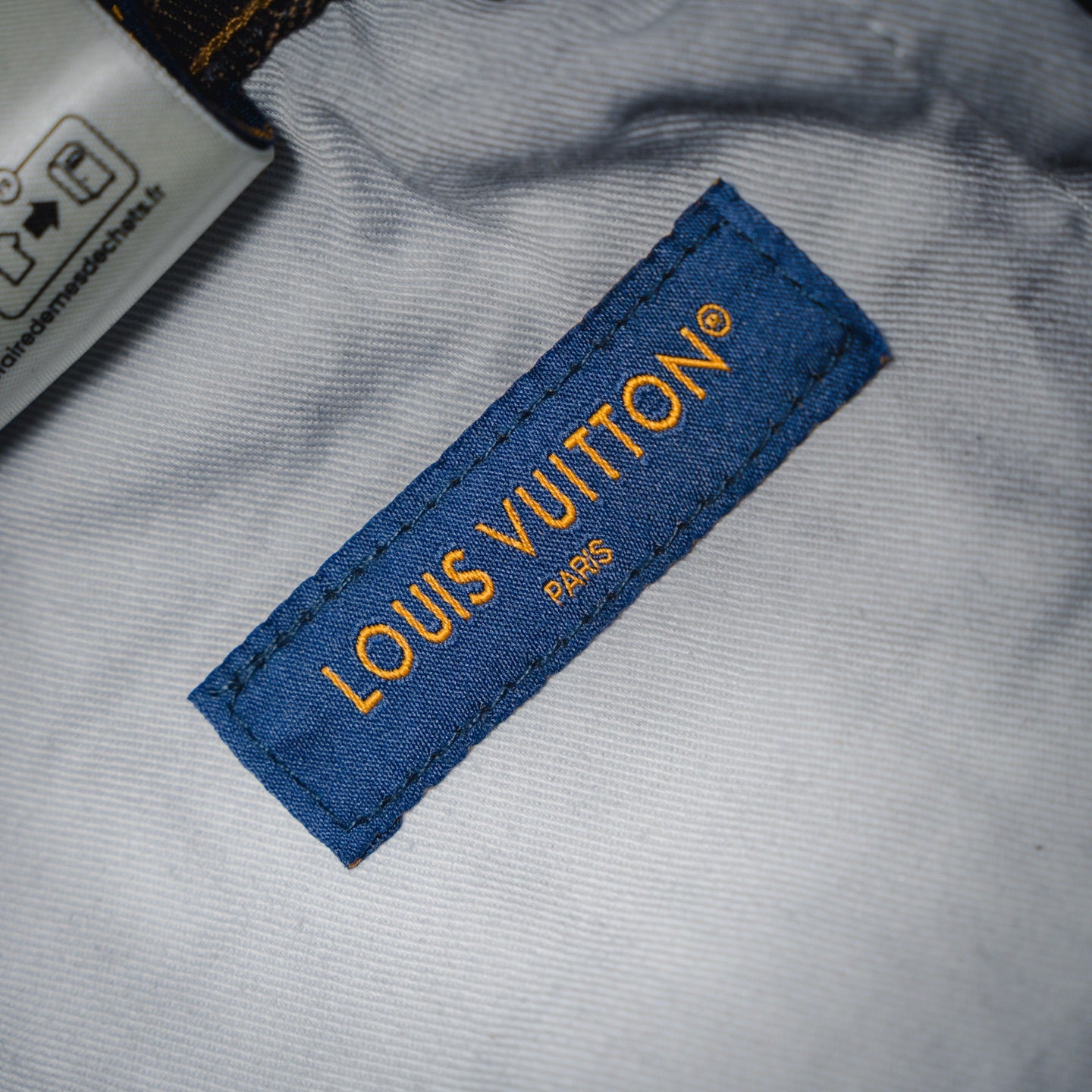 LV Monogram Straight Cut Jeans