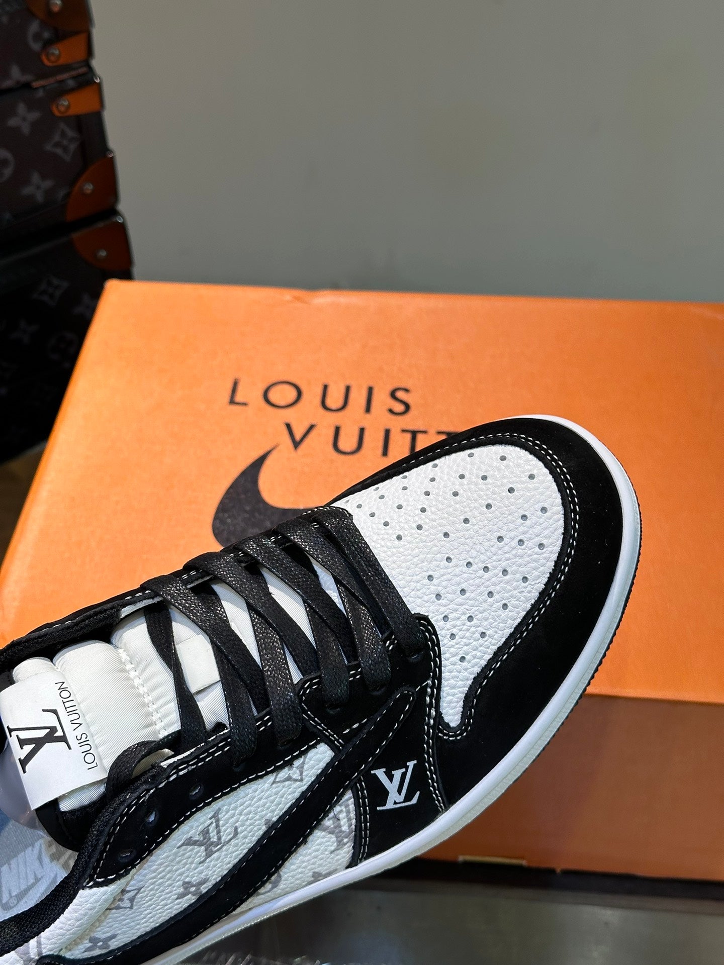 LV x Nike Dunk Low Sneaker