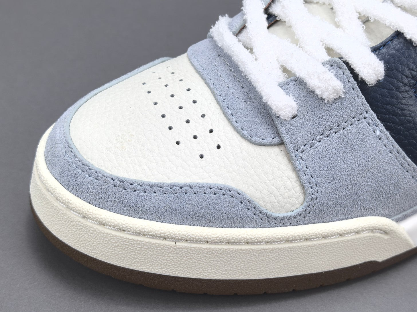 Fend! Match Panelled Suede Sneakers