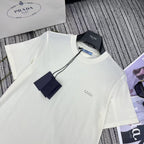 Prad! print short-sleeved round neck T-shirt